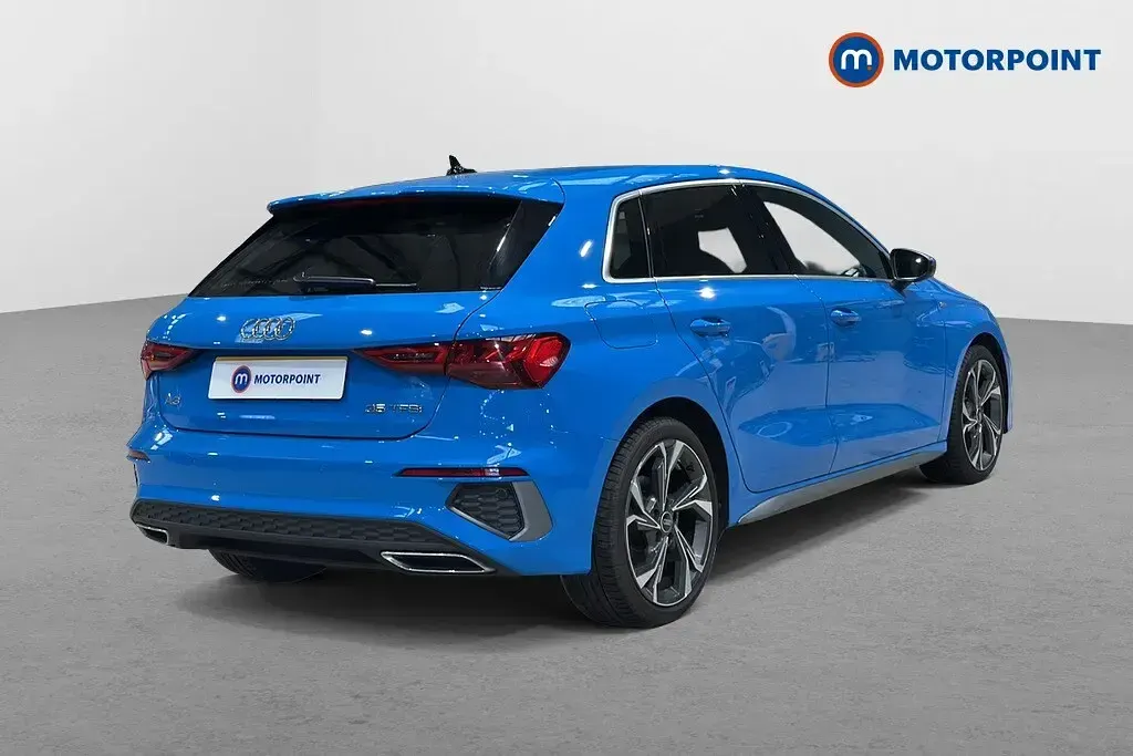 Used Audi A3 S-Line 2023 Blue Sedan