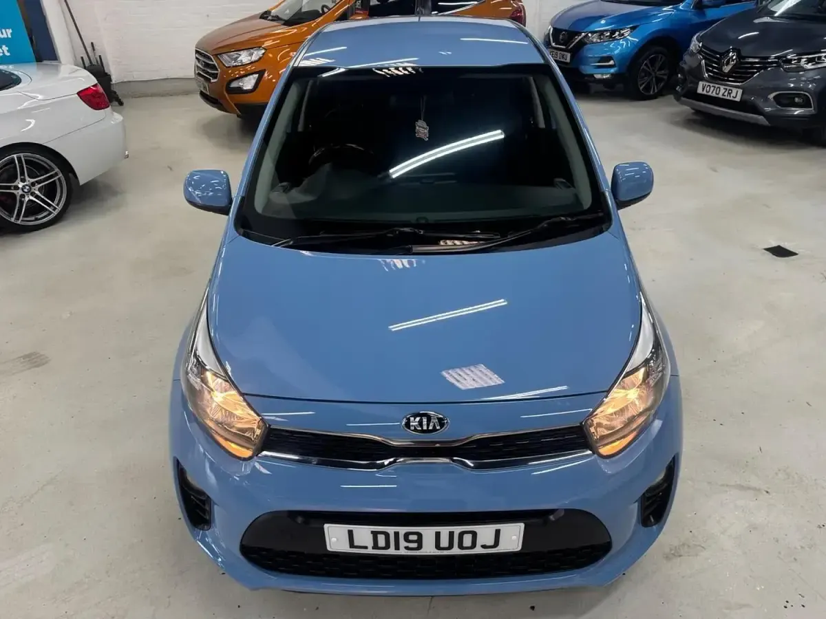 Used Kia Picanto 2019 Blue Hatchback