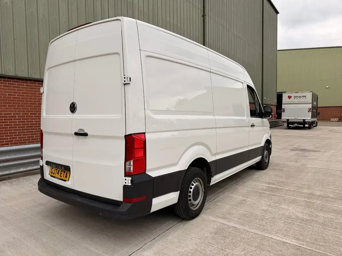 Used VW Crafter 140 HP (102 kW) 2024 White Van