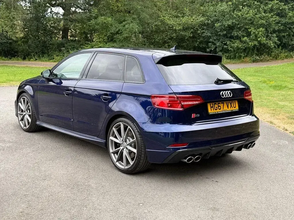 Used Audi S3 Sportback Black Edition 2018 Blue Hatchback