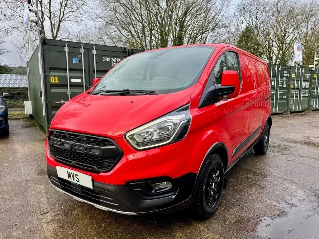 Used Ford Transit Custom S 2021 Red Van