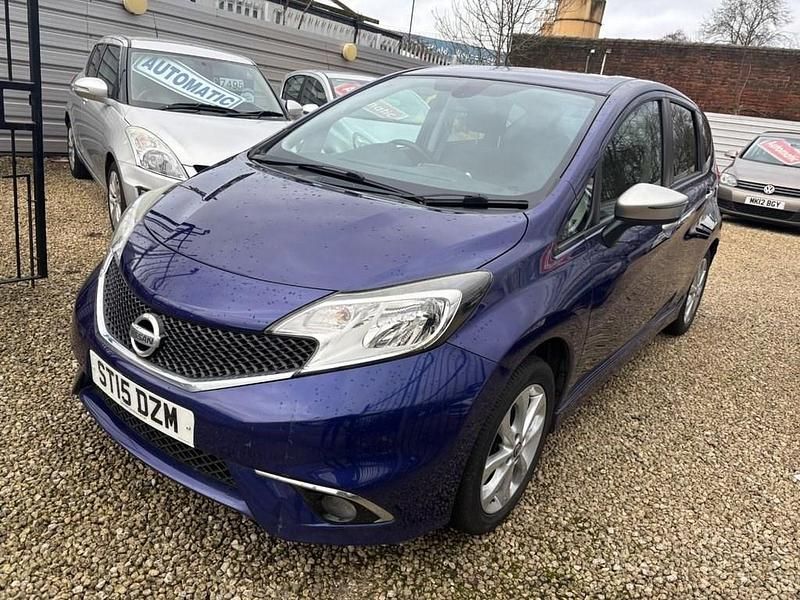 Used Nissan Note N-TEC 80 HP (58 kW) 2015 Blue Hatchback