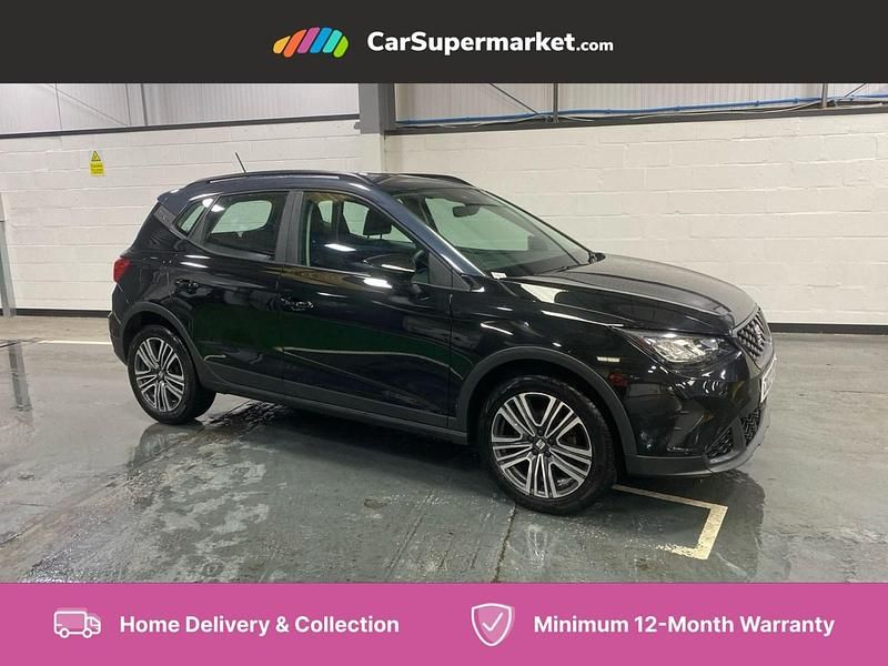 Black Used 2023 Seat Arona SE Technology SUV | £10,697 (Fair price) - Image 1/4
