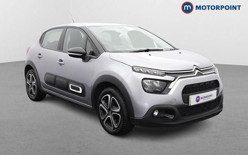 Grey Used 2022 Citroën C3 PureTech Hatchback | £9,299 (Good price) - Image 1/4