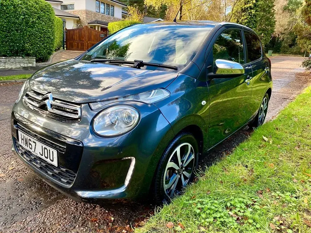 Used Citroën C1 Flair 68 HP (50 kW) 2018 Grey Hatchback