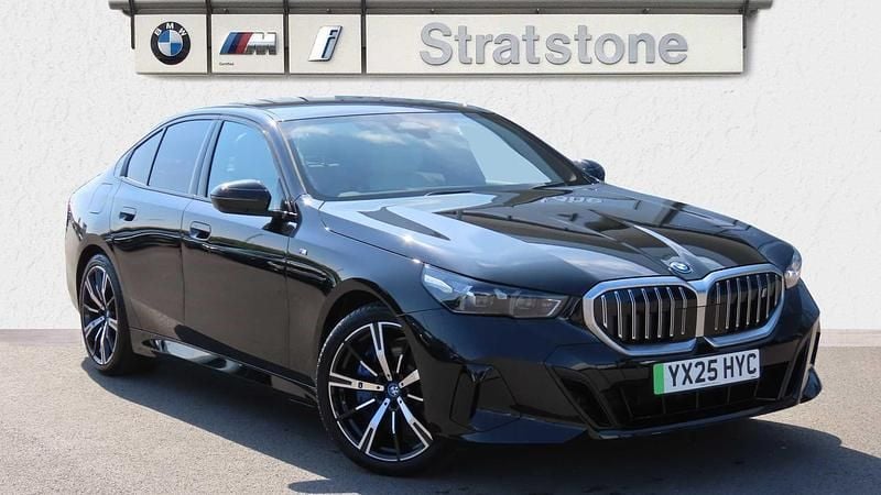 Black Used 2025 BMW i5 M Sport Sedan | £62,900 - Image 1/4