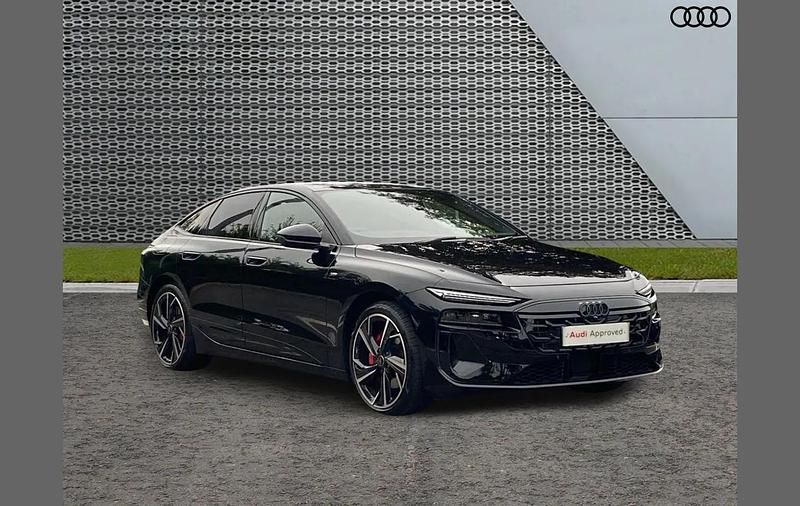 Black Used 2025 Audi A6 e-tron Performance Sedan | £56,995 (Expensive) - Image 1/4