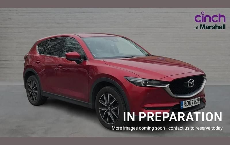 Second-hand Mazda CX-5 Inclusive 150 CP (110 kW) 2017 Roșu SUV