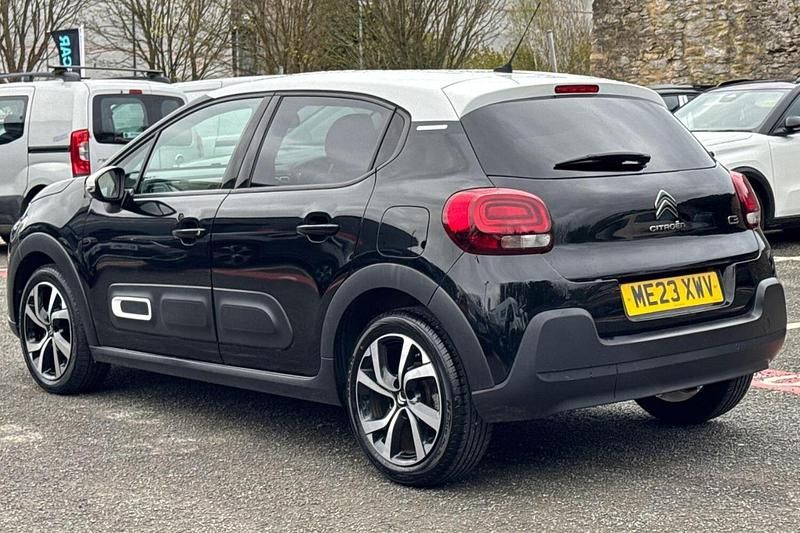 Used Citroën C3 PureTech 108 HP (79 kW) 2023 Black Hatchback