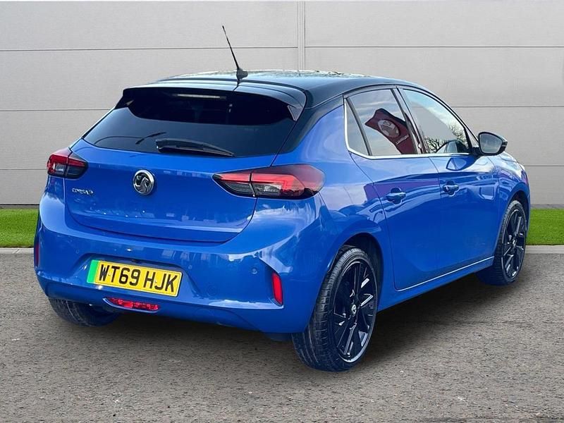 Used Vauxhall Corsa-e Elite 98 kW (134 HP) 2020 Blue Hatchback