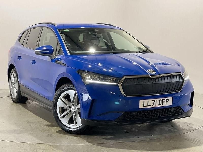 Used Skoda Enyaq iV ecoSuite 131 kW (179 HP) 2022 Blue SUV
