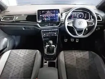 Used VW T-Roc R-line 150 HP (110 kW) 2023 Black SUV