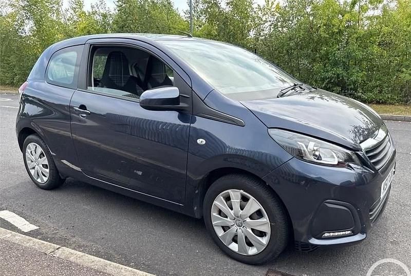 Blue Used 2017 Peugeot 108 Active Hatchback | £5,750 (Fair price) - Image 1/4