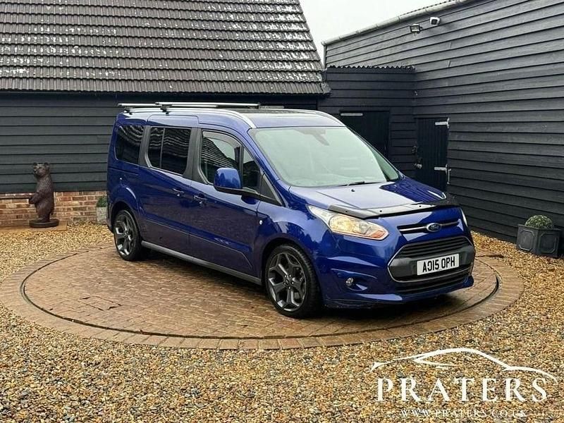 Used Ford Grand Tourneo Connect Titanium 150 HP (110 kW) 2015 Blue MPV