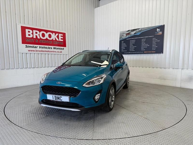 Used Ford Fiesta Active X 140 HP (102 kW) 2019 Blue Hatchback