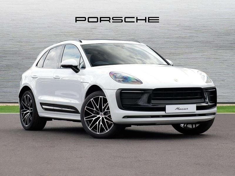 White New 2025 Porsche Macan SUV | £78,000 - Image 1/4