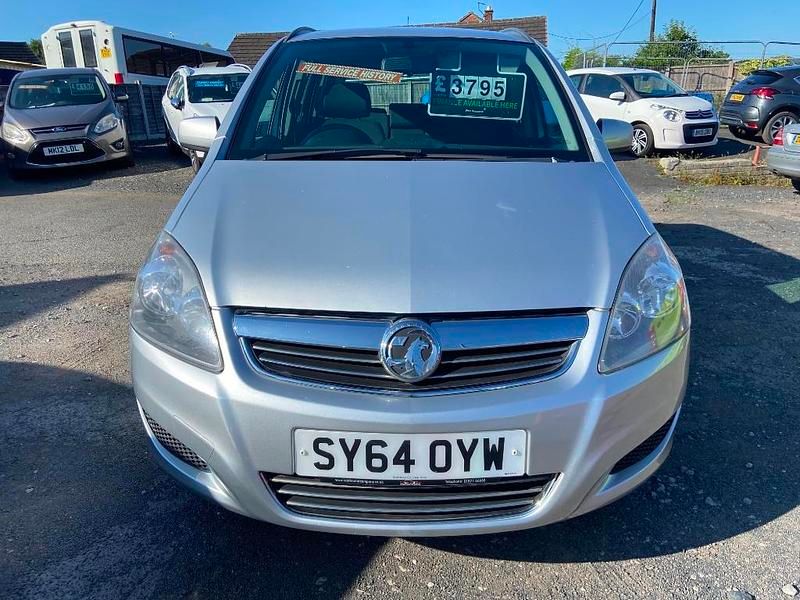 Used Vauxhall Zafira 2014 Silver MPV