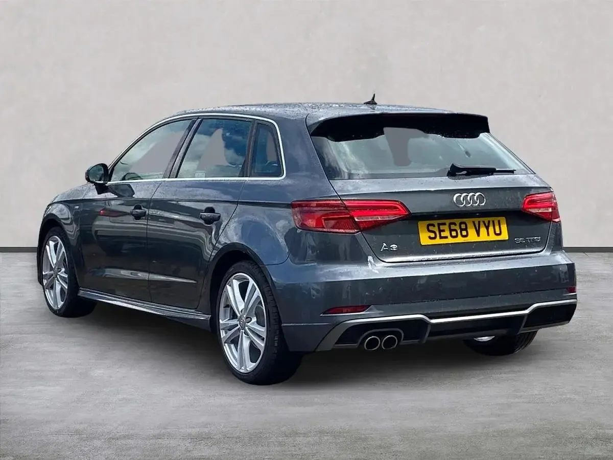 Used Audi A3 Sportback S-Line 150 HP (110 kW) 2019 Grey Hatchback