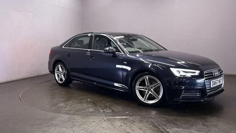 Blue Used 2017 Audi A4 Sport Sedan | £12,999 (Fair price) - Image 1/4