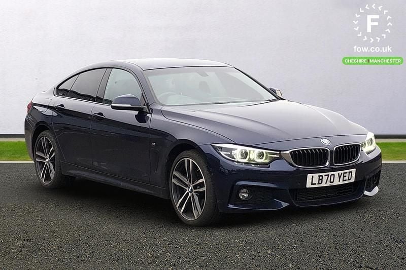 Blue Used 2020 BMW 420 M Sport Coupe | £18,199 (Fair price) - Image 1/3
