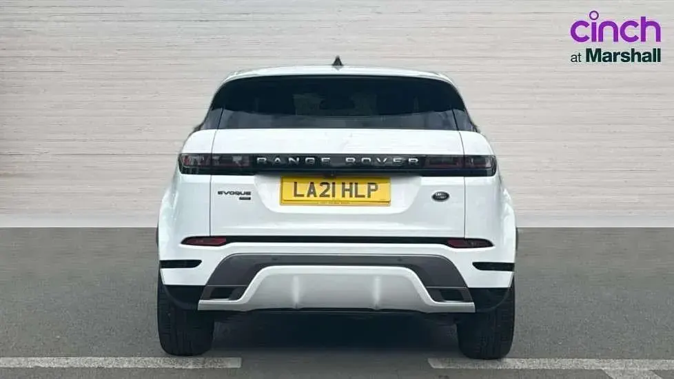 Used Land Rover Range Rover evoque R-Dynamic 300 HP (220 kW) 2021 White SUV