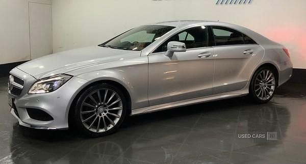 Used Mercedes CLS220 AMG line 2017 Silver Coupe