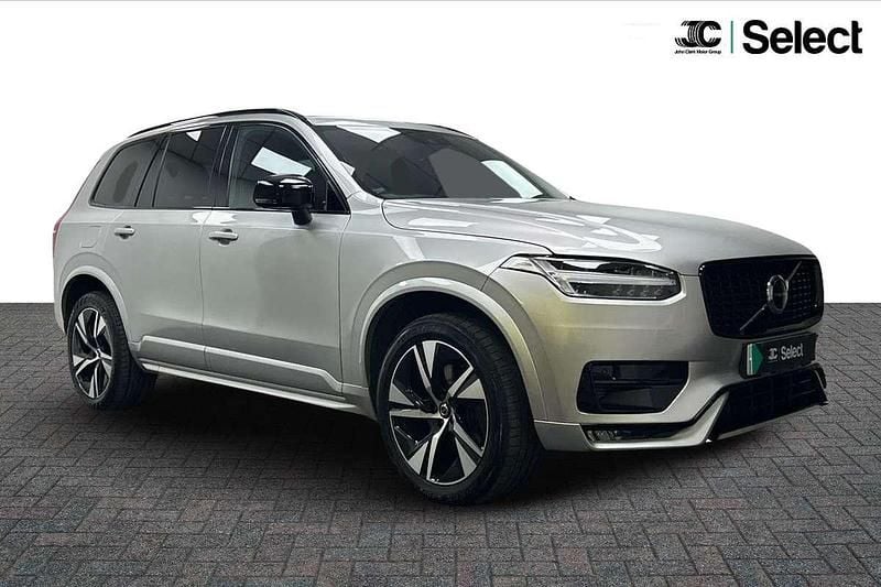 Silver Used 2021 Volvo XC90 R-Design SUV | £32,300 (Good price) - Image 1/4