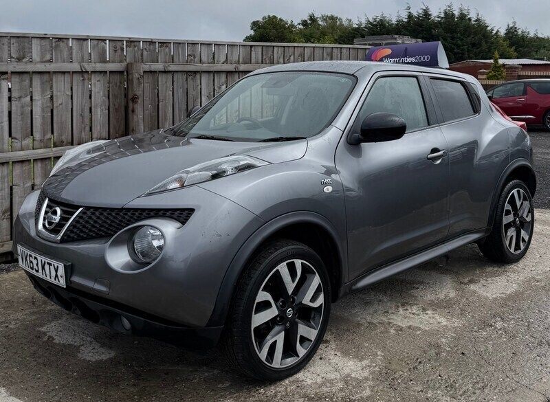 Grey Used 2013 Nissan Juke N-TEC SUV | £3,495 (Fair price) - Image 1/4