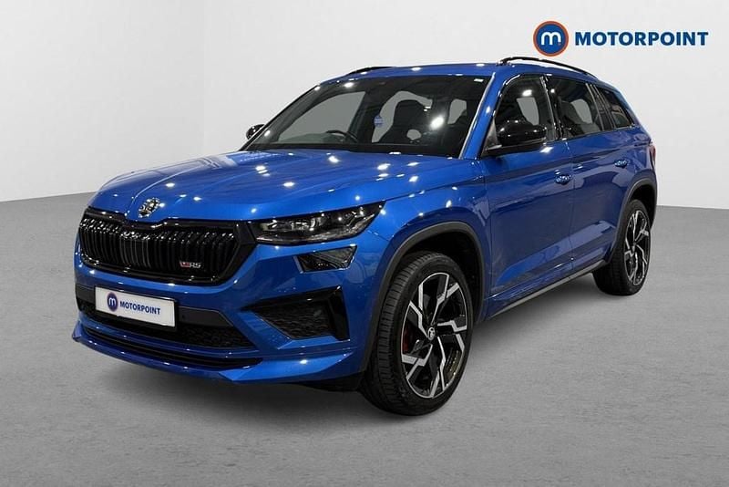 Used Skoda Kodiaq vRS 245 HP (180 kW) 2024 Blue SUV