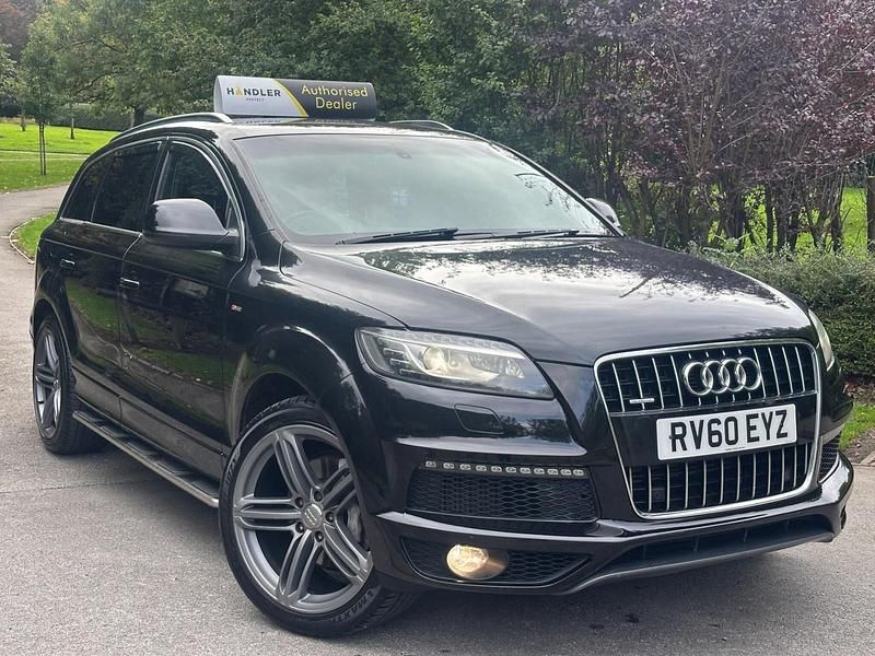Black Used 2010 Audi Q7 S-Line SUV | £7,989 (Expensive) - Image 1/4