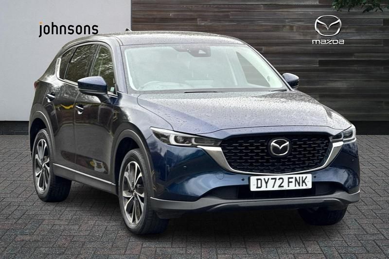 Second-hand Mazda CX-5 Inclusive 165 CP (121 kW) 2022 Albastru SUV
