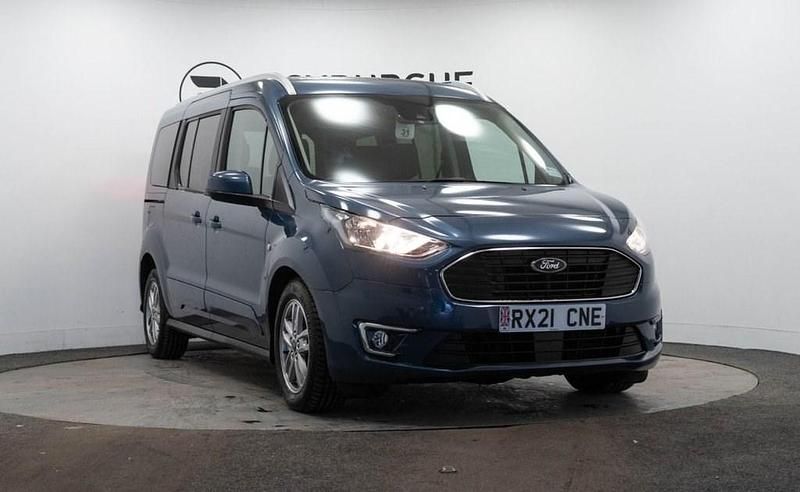 Blue Used 2021 Ford Tourneo Titanium MPV | £15,490 (Super price) - Image 1/4