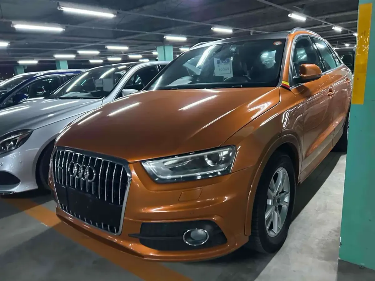 Begagnad Audi Q3 211 HK (155 kW) 2014 Orange SUV