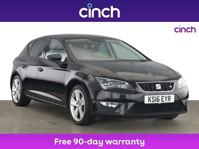 Black Used 2016 Seat Leon FR Hatchback | £11,099 (Fair price) - Image 1/3