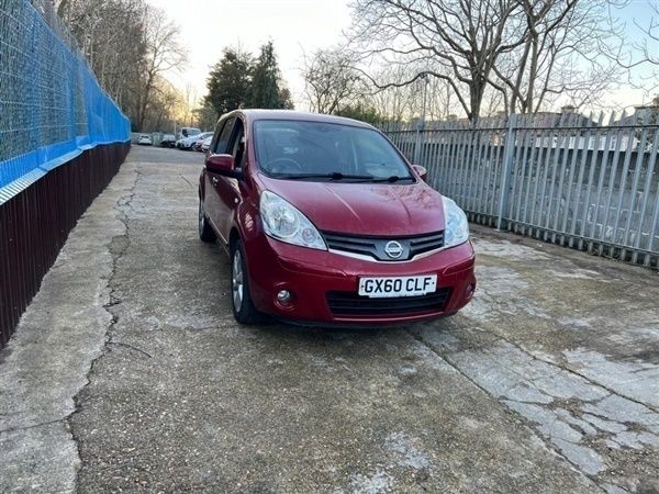 Red Used 2010 Nissan Note Tekna MPV | £2,400 (Fair price) - Image 1/1