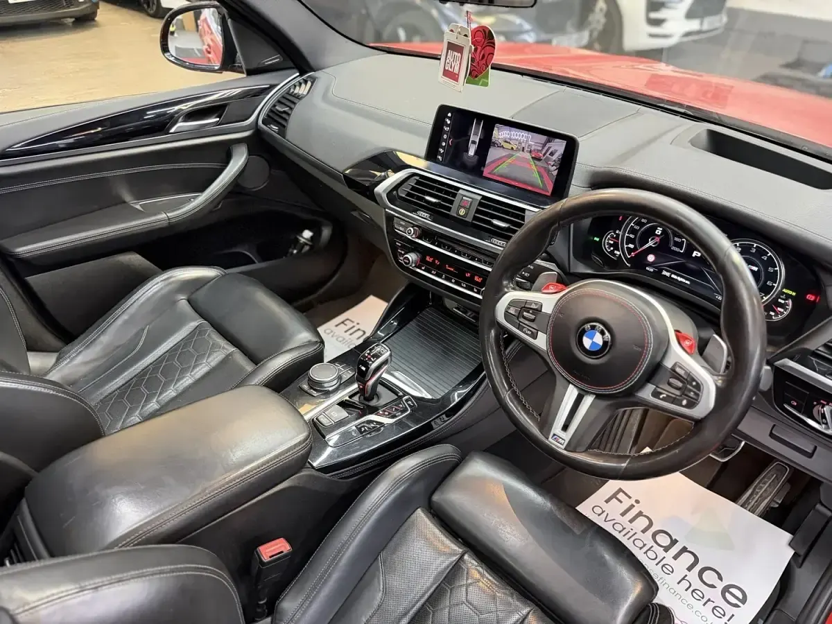 Used BMW X3 M Competition Edition 502 HP (369 kW) 2019 Red SUV