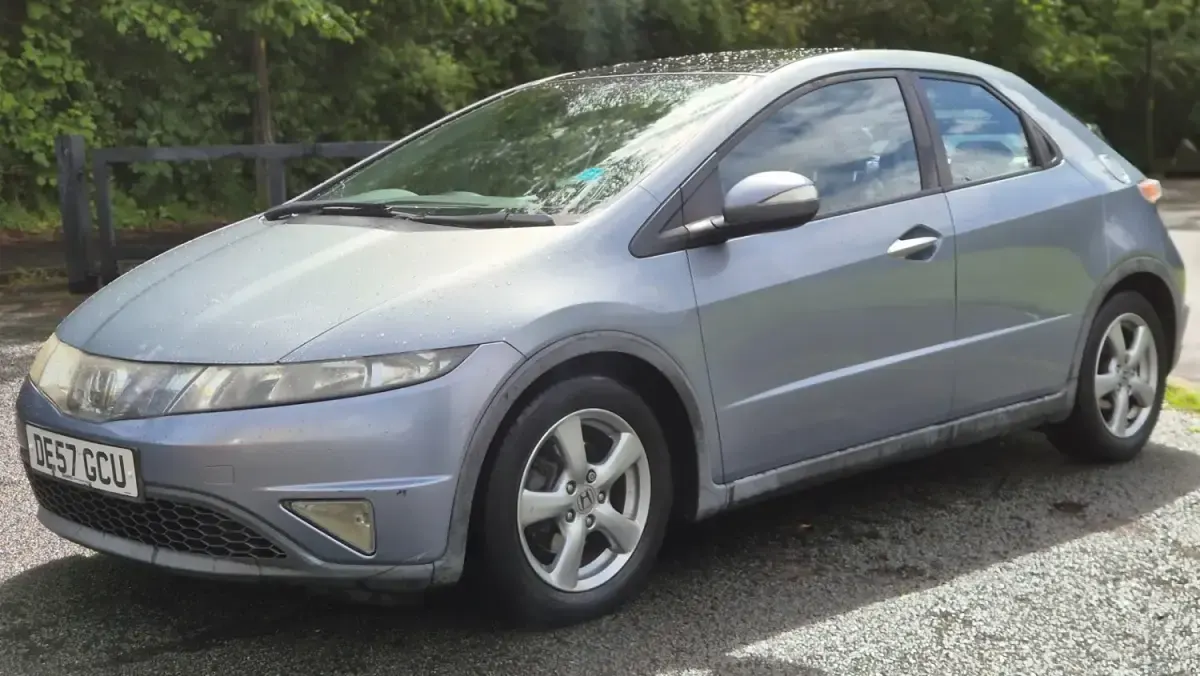 Używany Honda Civic ES 2007 Niebieski Hatchback