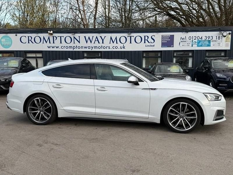 Used Audi S5 Sportback Advanced 354 HP (260 kW) 2017 White Hatchback