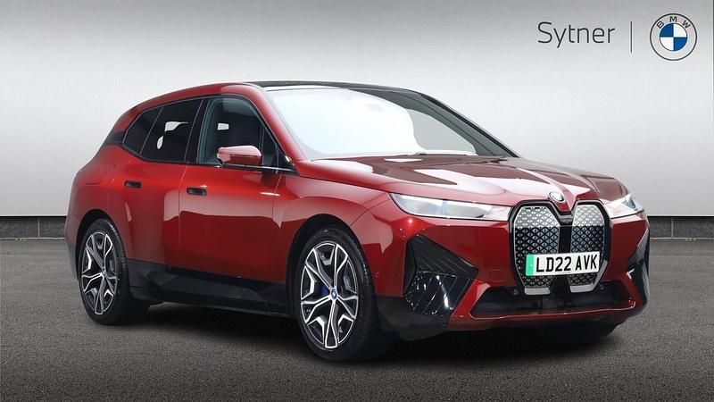 Used BMW iX M Sport 236 kW (322 HP) 2022 Red SUV