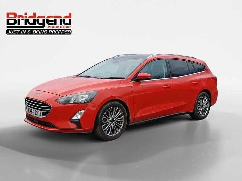 Used Ford Focus Titanium X 2019 Red Estate