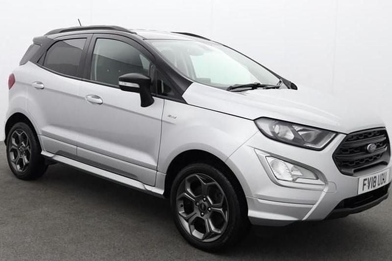 Silver Used 2018 Ford Ecosport ST-Line SUV | £9,999 (Fair price) - Image 1/1
