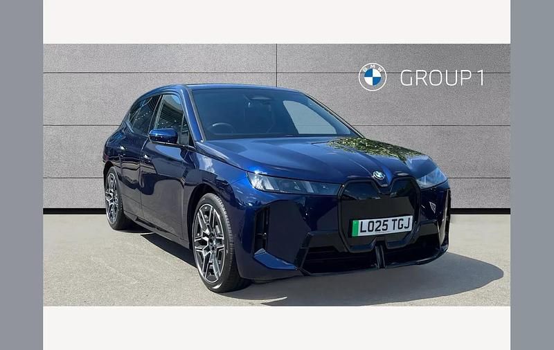Blue New 2025 BMW iX M Sport SUV | £75,490 - Image 1/4