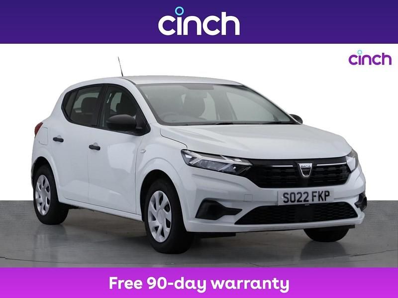 White Used 2022 Dacia Sandero Essentiel Hatchback | £9,679 (Fair price) - Image 1/3