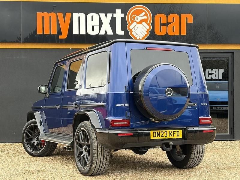 Used Mercedes G63 AMG AMG 585 HP (430 kW) 2023 Blue SUV