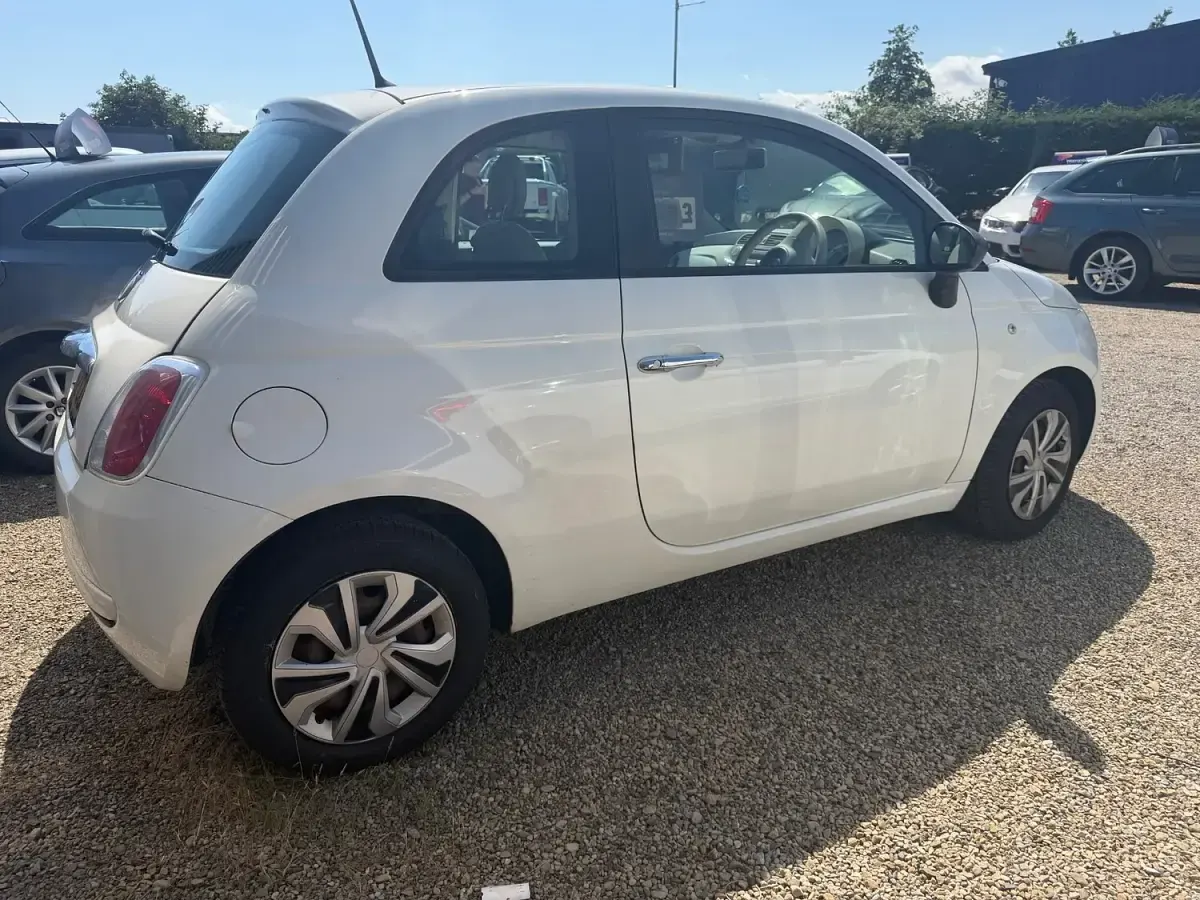 Used Fiat 500 Pop 69 HP (50 kW) 2012 White Hatchback