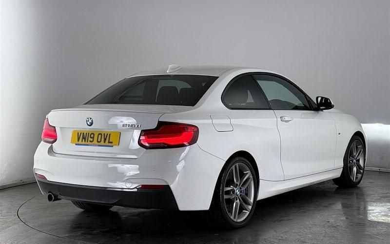 Used BMW 218 M Sport 150 HP (110 kW) 2019 White Coupe