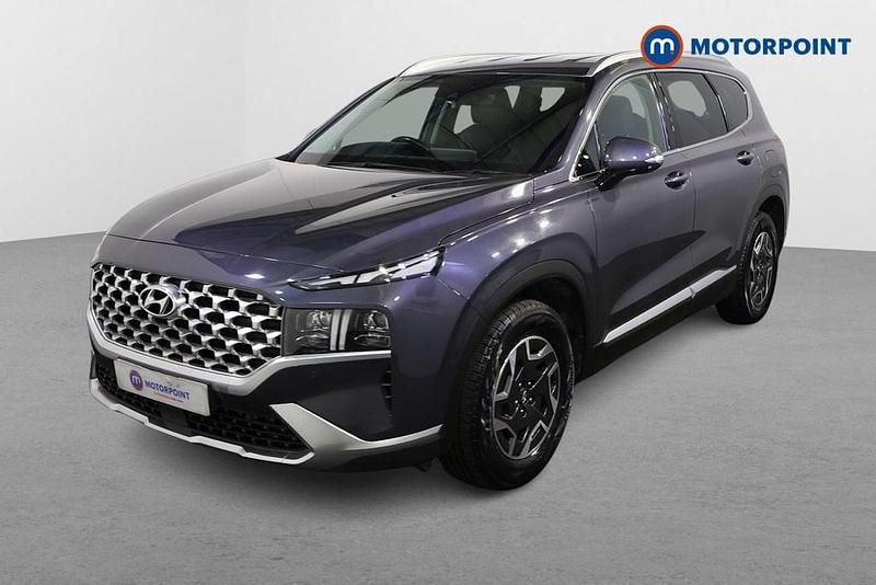 Used Hyundai Santa Fe Premium 2022 Blue SUV