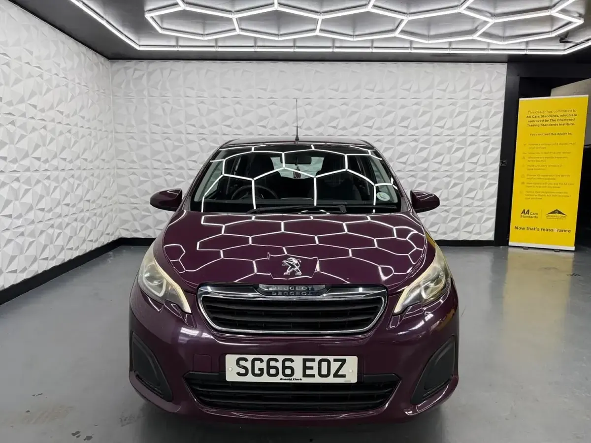 Used Peugeot 108 Active 2016 Purple Hatchback