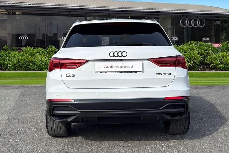 Used Audi Q3 Black Edition 150 HP (110 kW) 2024 White SUV