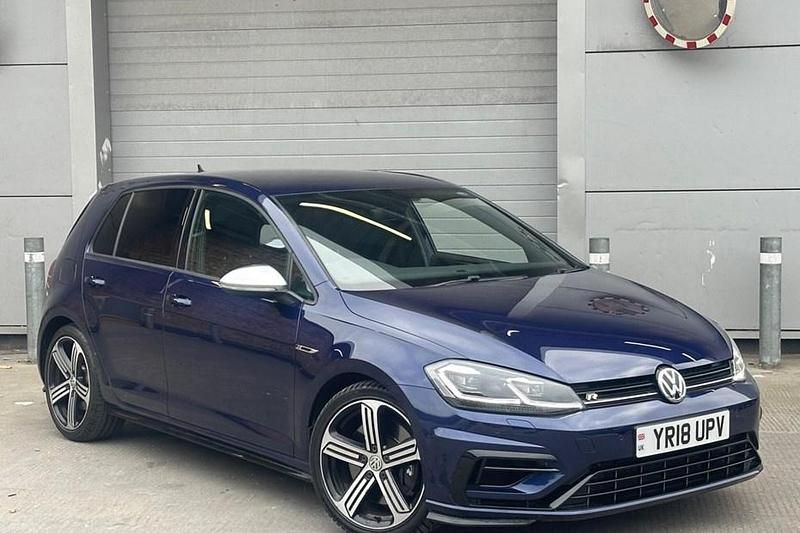 Blue Used 2018 VW Golf VII R Hatchback | £20,490 (Fair price) - Image 1/1